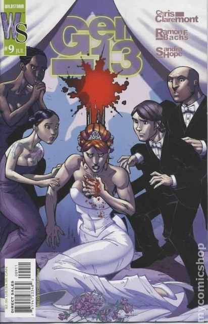 Gen 13 Thirteen #9 VG 2003 Stock Image Low Grade
