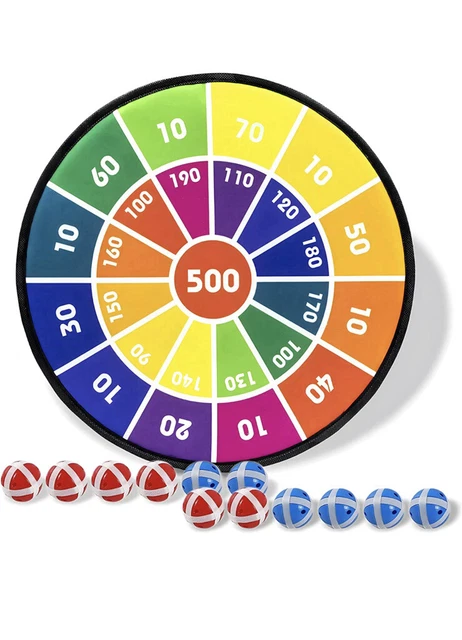 Dart Board Set Indoor Outdoor Gift Toys For Boys & Girls High Quality and Safety