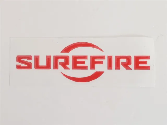 Surefire Sticker Decal Firearms Military Size 3
