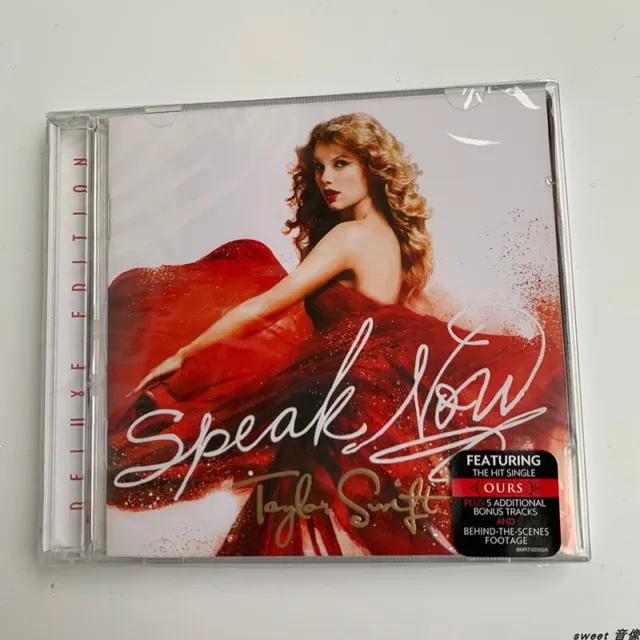 Taylor Swift Speak Now édition Deluxe Music 2 Disques Scellés Nouveau CD
