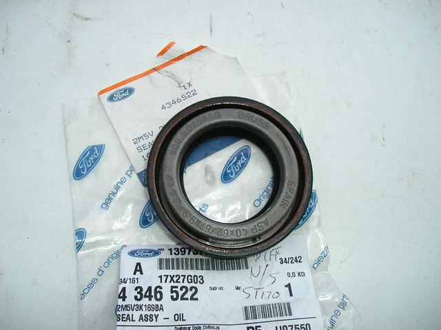 Genuine Ford Cam Cover Gasket – Fits Focus RS Mk1 – Rubber, OEM #1126120 / XS7G 6584-AC
