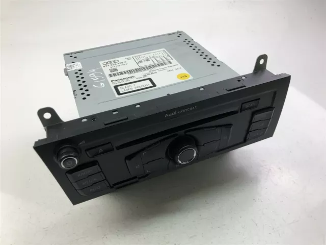 G1594 Audi A4 2011 Radio CD Control 8T1035186P