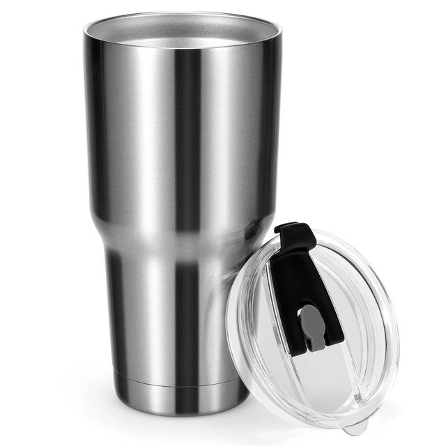 30 oz Stainless Steel Travel Tumbler Cup Double Wall Vacuum Insulated Mug W/ Lid