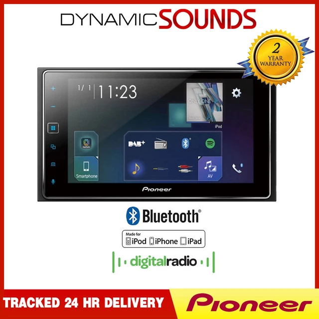 PIONEER SPHDA130DAB 2DIN DAB+ Radio Bluetooth Apple CarPlay USB