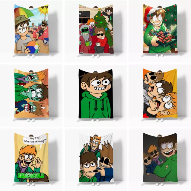 Eddsworld Edd Tord Matt Tom 3D Hoodies Pullover Sweatshirts Jacket Coat  Costumes