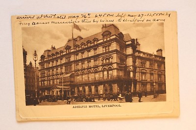 Adelphi Adelphi Hotel Liverpool Foto H.Sampson Southport UK Stereo Vintage 