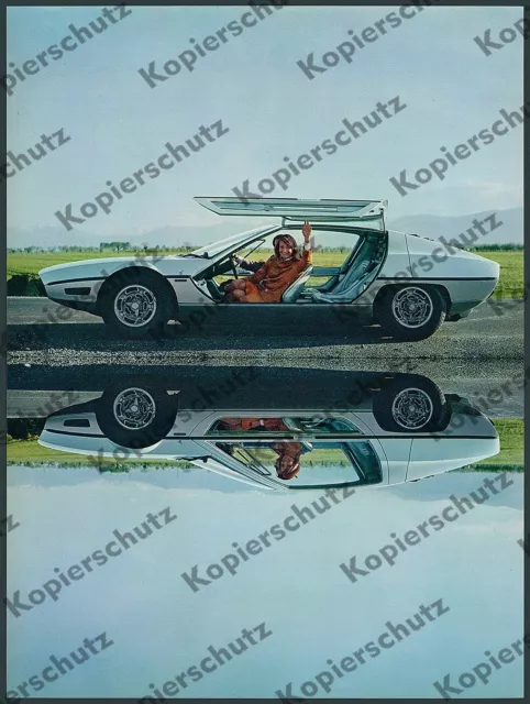 Fotobericht Lamborghini Marzal Auto Technik Yves Debraine Duvoisine Cornil 1967