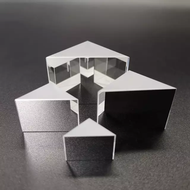 Triangular Prism Right Angle Prism Al Coated Optical Glass Triangular Prism Right Angle Prism Al Coated Optical Glass