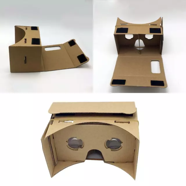 Carton DIY pour Google VR Headset 3D Box Premium Compact Fits Smartphone