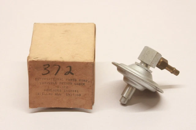 NOS Vintage 1957 1958 1959 1960 Cadillac CARBURETOR DASH POT GM 1468241 G-372