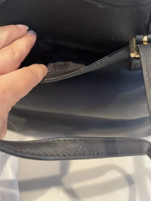 MICHAEL KORS Large Tote Bag Black Handbag Purse $75.00 - PicClick