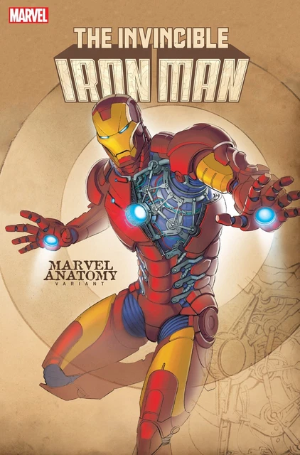 Invincible Iron Man 3 Lobe Marvel Anatomy Variant