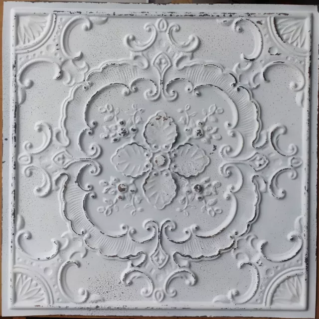 Decorative Ceiling tile false tin distress crack bar wall panels PL19 10pcs/lot