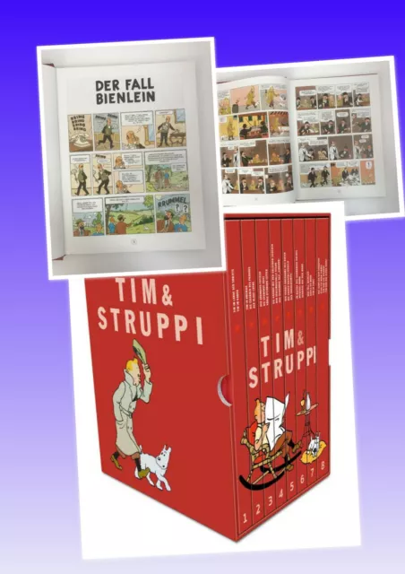 Tim und Struppi Schuber Kompaktschuber Tim und Struppi Gesamtausgabe  Auf Lager