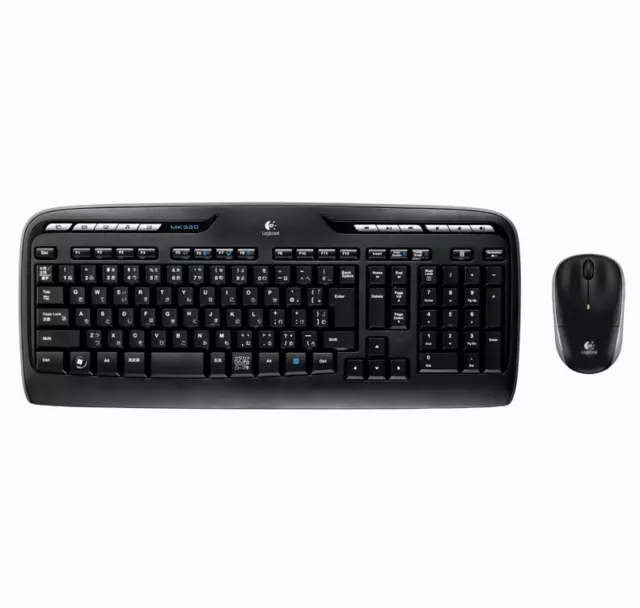 Logitech Mk320 Teclado Y Raton Inhalambricos