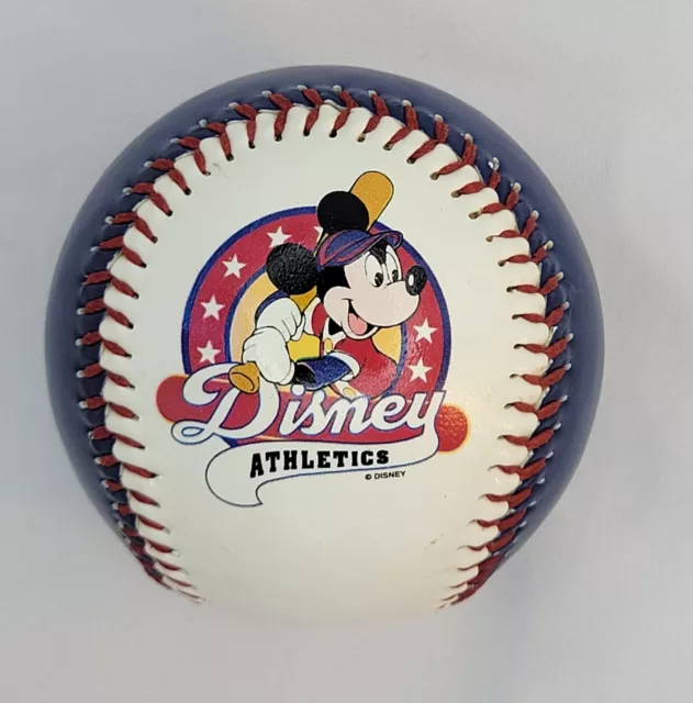 MICKEY MOUSE WALT Disney Athletics Baseball Fotoball Gift Shop Ball ...