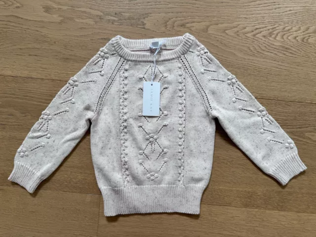 Jamie Kay Girls Knit Sweater Size 3 NWT