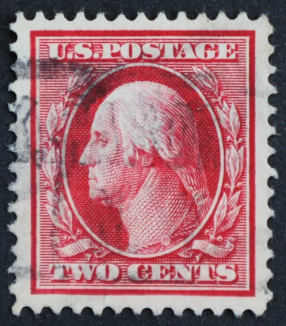 U.S. Used #375 2c Washington, XF - Superb Jumbo. A Gem!