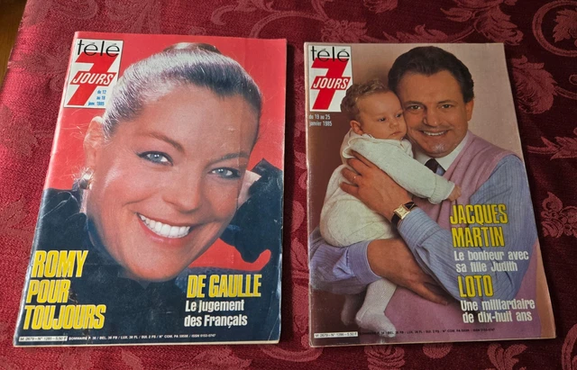 Magazine Télé 7 Jours, Janvier 1992, Bonne Année, Les Inconnus, Vintage