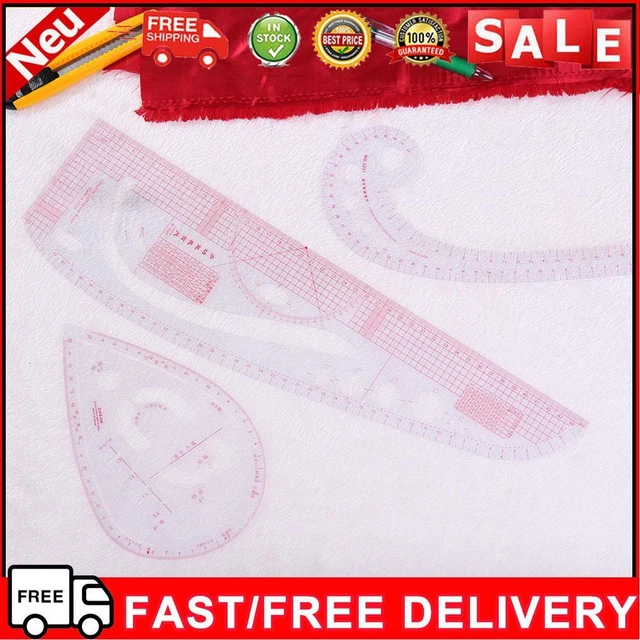 6pcs/Set DIY Multifunktions Quilting Naht nähen Patchwork Zeichnung Herrscher