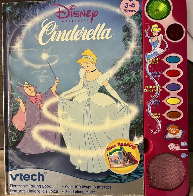 VTECH DISNEY PRINCESS Electronic Talking Book Cinderella Interactive
