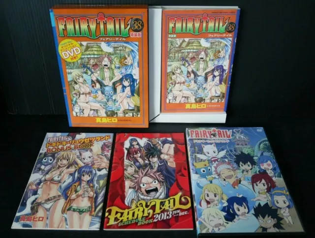 JAPAN Hiro Mashima Manga: Fairy Tail Band 38 Sonderausgabe