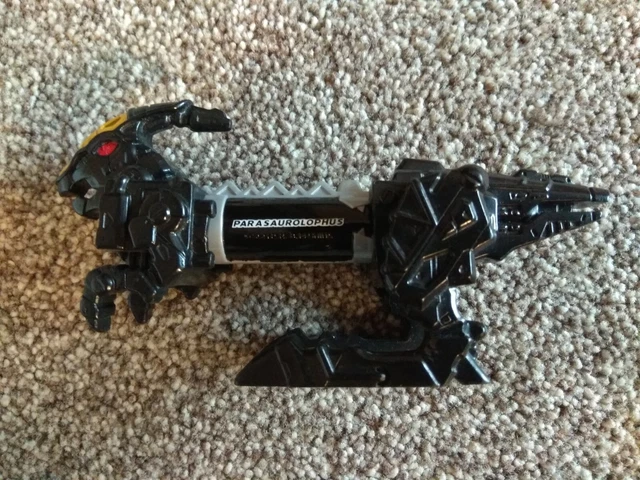 POWER RANGERS DINO Charge Energem Parasaurolophus Black Dino Charger 2 with Zord ?�7.99 - PicClick UK