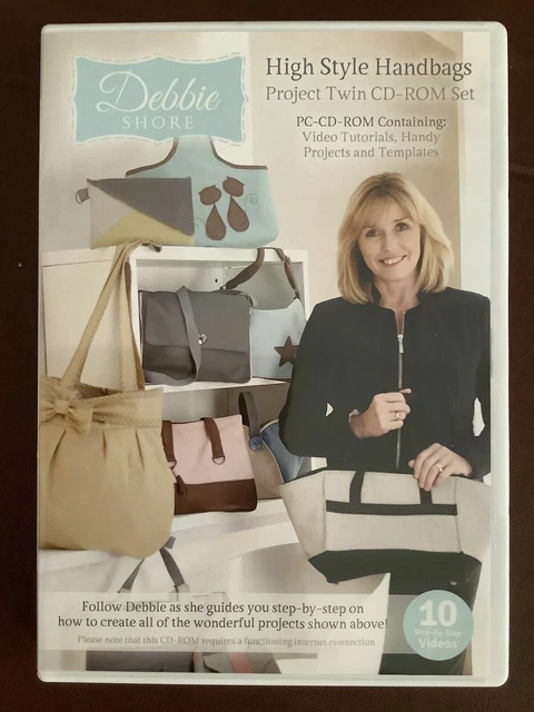DEBBIE SHORE High Style Handbags 2 disc set. PC CD Rom EUR 5