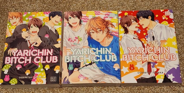 Yarichin Bitch Club Manga Vol 1-3