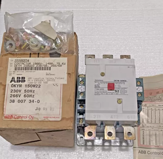 ABB new stromberg okym 150w22 WITH FREE EXPRESS SHIPPING