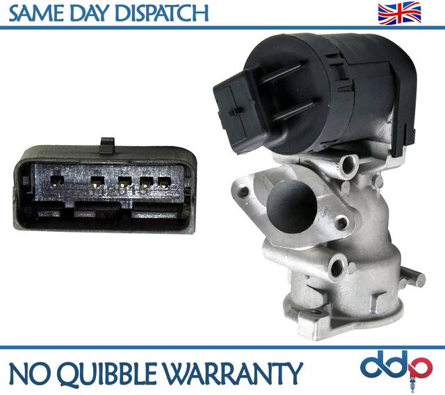 EGR VALVE POUR Fiat Scudo, Ulysse 2.0 Multijet, Lancia Phedra 2.0 JTD D