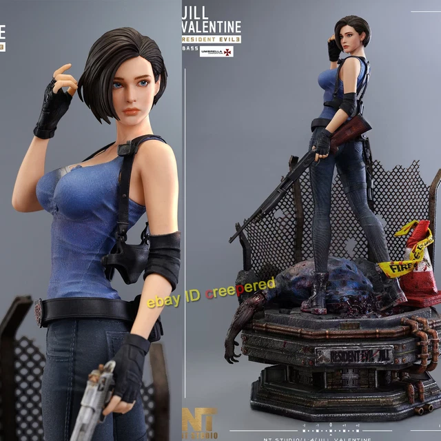 Resident Evil Jill Valentine 1/4 Resin Model TeamMan Studio H 50cm IN STOCK