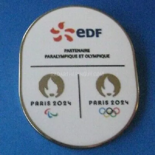 Pin's Jeux Olympiques Olympic Games Paris 2024 EDF