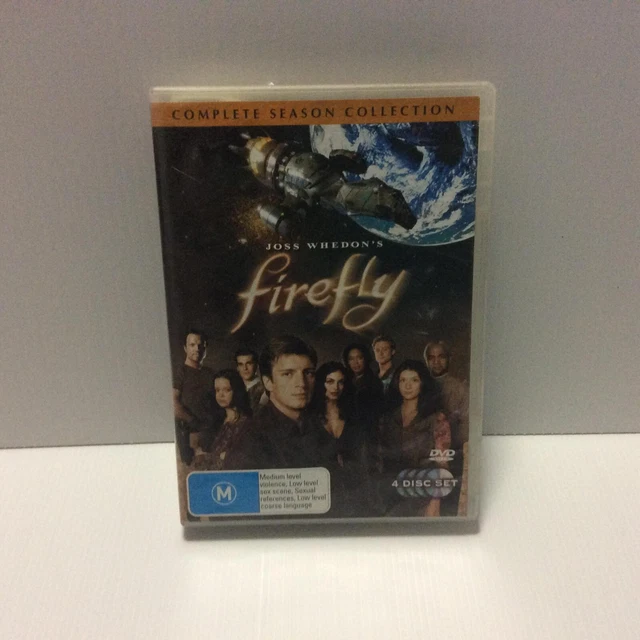 Joss Whedon's Firefly Complete Show Nathan Fillion Region 4 DVD 2002