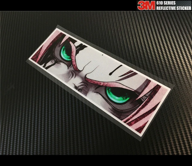 REFLECTIVE SAKURA NARUTO Anime JDM Car Sticker N21 EUR 8,00 PicClick FR