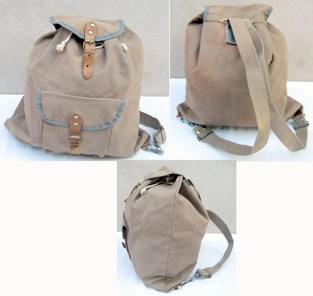Sac à dos vintage et illustration de la montagne | Vecteur Premium