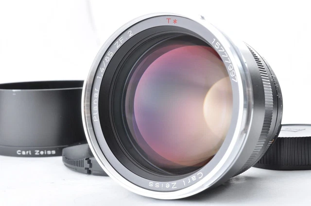 Carl Zeiss Planae T* 85mm f/1.4 ZF2 für Nikon F Near Mint aus Japan #232029