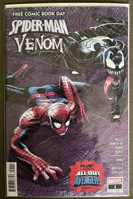Free Comic Book Day (2022 one-shot) Spider-Man / Venom ~ 1st All-Out Avengers