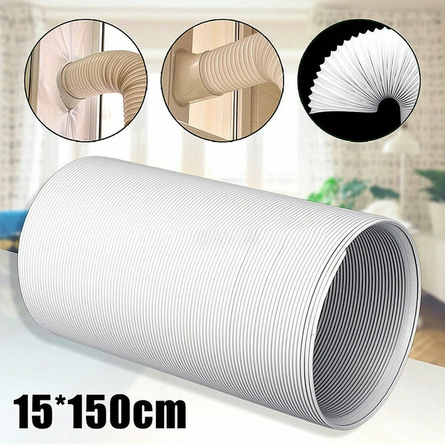 Blanc Collecteur Coude D'Accessoire 6 " Diamètre Fil Ventilation Climatisation