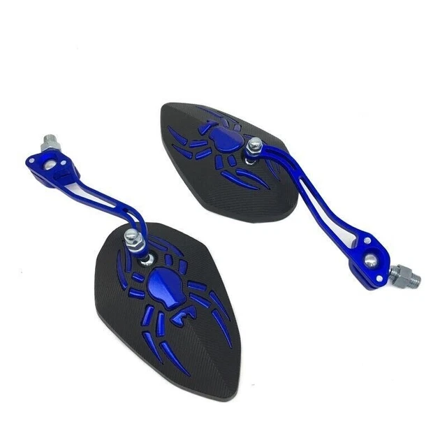 Specchietti Bici/Scooter/Moto - 2 Pezzi, Regolabili 360°, Universali, Vetro Largo 4,5 Pollici - Foto 5