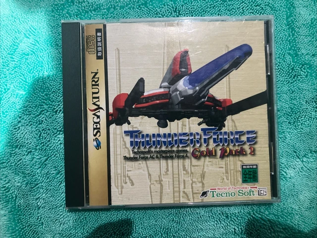 Thunder Force Gold Pack 1 - SEGA Saturn - NTSC-J JAP - Complet CIB (Japon)