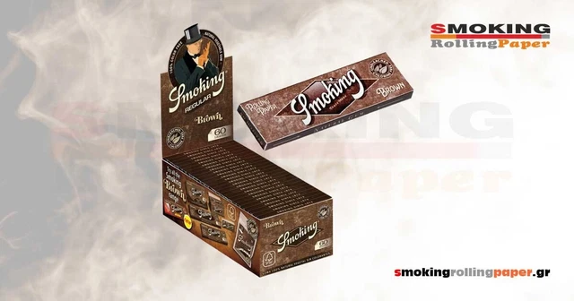 Cartine Smoking Brown Regular Senza Cloro - Papers 1 box da 50 Libretti Cartine Smoking Brown Regular Senza Cloro - Papers 1 box da 50 Libretti