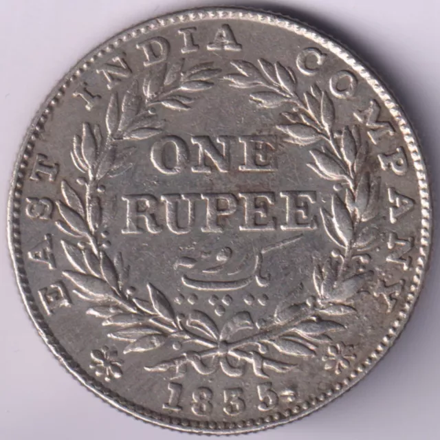 British India 1835 William Iiii One Rupee Rare Silver Coin In Top Grade