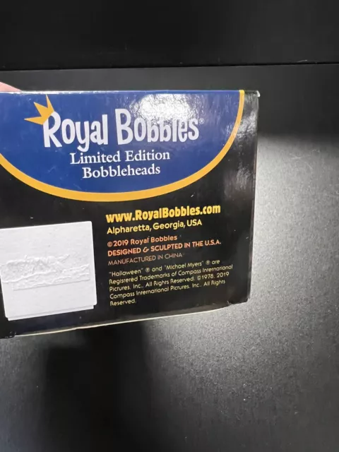 BLOODY Fence John Carpenter’s Halloween Michael Myers Royal Bobbles Bobblehead 10
