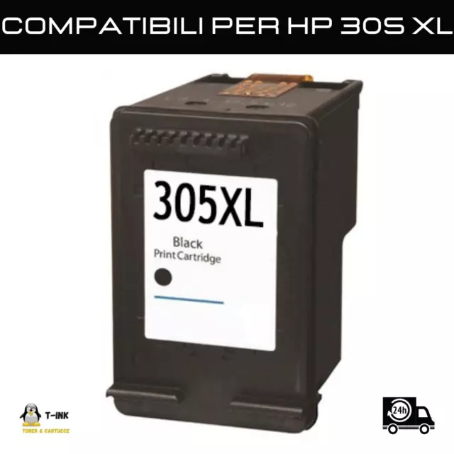 Cartucce compatibili 305XL 305 XL Nero per HP Envy 6400 6420 6430 6455 6458 6475