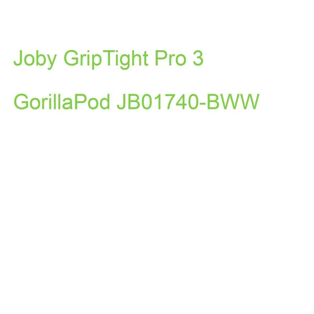 Joby GripTight Pro 3 GorillaPod JB01740-BWW (8024221712230)