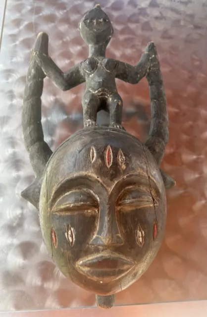 authentic guro mask (ivory coast)