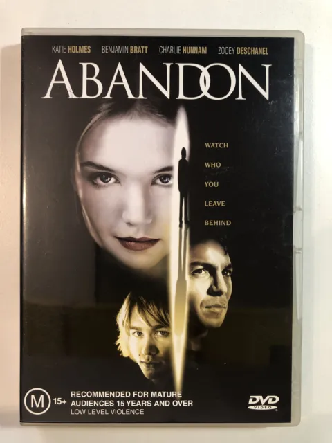 Abandon (DVD 2002) Region 4 Drama,Mystery,Romance, Katie Holmes, Benjamin Bratt