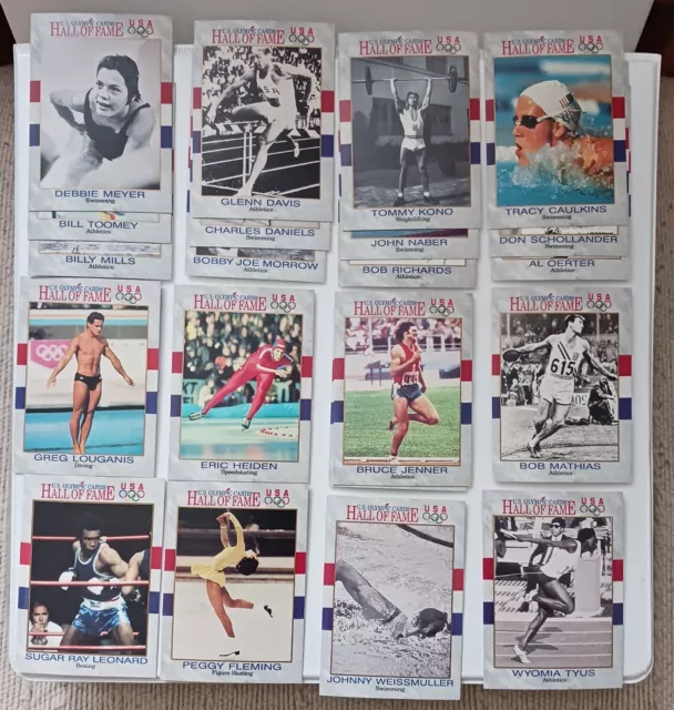 1991 Impel Marketing US Olympic Hall of Fame card lot (20), NM+