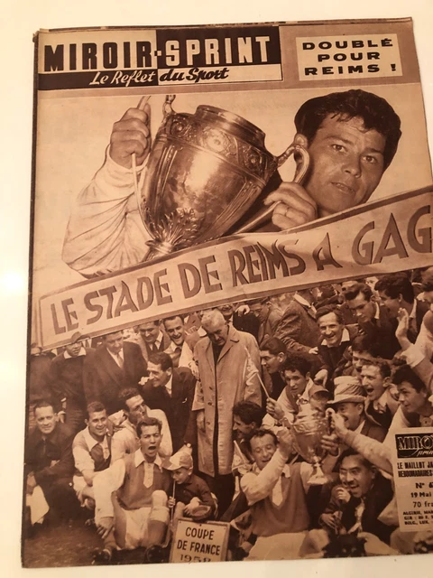 ABBES CARTE card MIROIR-SPRINT Football 1959-1961 no panini - Rare EUR 9,95 - FR
